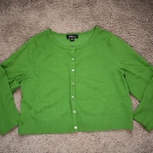 AGB Green Cover-up Sweater